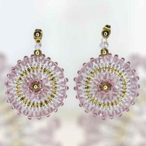 Ohrring Fiona – Rosa Gold