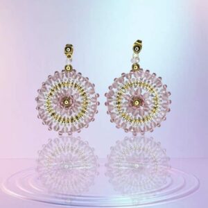 Ohrring Fiona – Rosa Gold