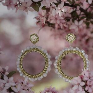 Ohrring Venezia – Gold Rosa
