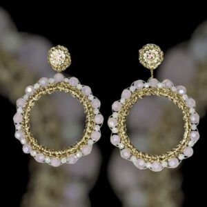 Ohrring Venezia – Gold Rosa