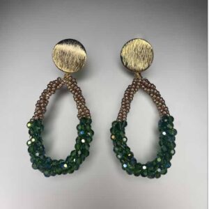 Ohrring Green Glow Drops