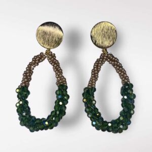 Ohrring Green Glow Drops