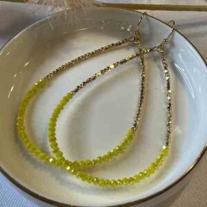 Ohrring Harmony – Gold Gelb