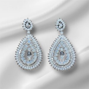 Drop Crystal White – Transparent Weiß Silber