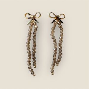 Ohrringe Golden Ribbon – Beige