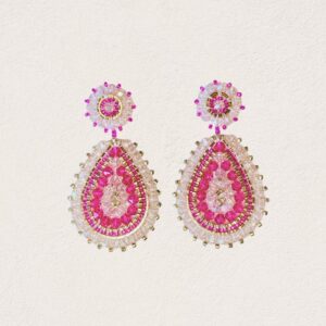 Ohrring Alva Drop Rose Pink