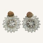 Ohrring Crystal Sunburst
